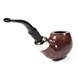 Briar Pipe Lubinski Opus Horn Smooth Bent Apple