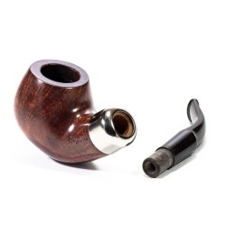 Briar Pipe Lubinski Opus Horn Smooth Bent Apple