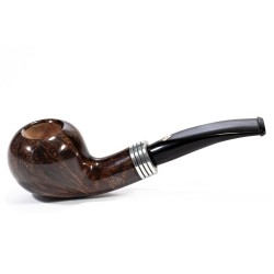 Pipe Brebbia Nova "PURA" Noce Mod. 135 Bent Apple