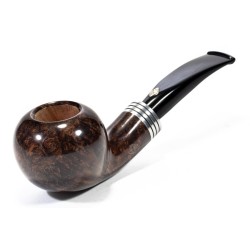 Pipa Brebbia Nova "PURA" Noce Mod. 135 Bent Apple