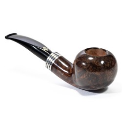 Pipa Brebbia Nova "PURA" Noce Mod. 135 Bent Apple