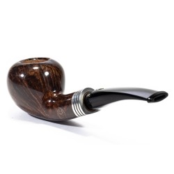 Pipa Brebbia Nova "PURA" Noce Mod. 135 Bent Apple
