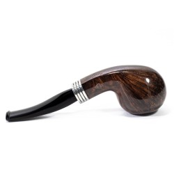 Pipe Brebbia Nova "PURA" Noce Mod. 135 Bent Apple