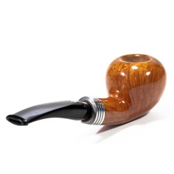Pipe Brebbia Nova "Pura" Clear 135 Bent Apple