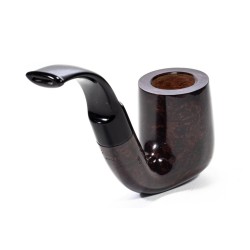 Pipe Brebbia Stand-Up Noce Model 2863 Bent Billiard