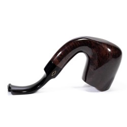 Pipe Brebbia Stand-Up Noce Model 2863 Bent Billiard