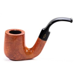 Pipe Brebbia Stand-Up Ambra Model 2863 Bent Billiard