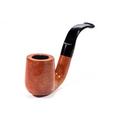 Pipa Brebbia Stand-Up Ambra Modello 2863 Bent Billiard