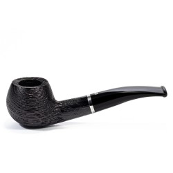 Bog Oak Pipe Talamona Bent Apple