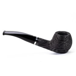 Bog Oak Pipe Talamona Bent Apple