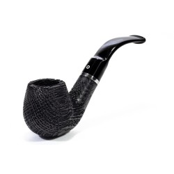 Bog Oak Pipe Talamona Bent Apple