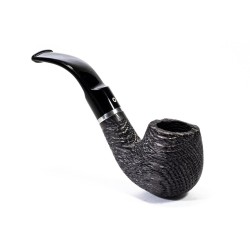 Bog Oak Pipe Talamona Bent Apple
