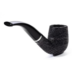 Bog Oak Pipe Talamona Bent Billiard
