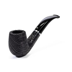 Bog Oak Pipe Talamona Bent Billiard