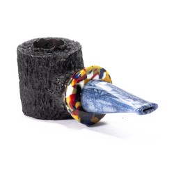 Pipe Armellini Botero Rusticated Chubby Poker
