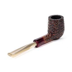 Briar Pipe Santambrogio Rusticated Billiard
