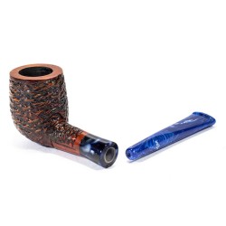 Pipa in Radica Santambrogio Rusticata Billiard