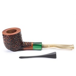 Briar Pipe Santambrogio Rusticated Pot