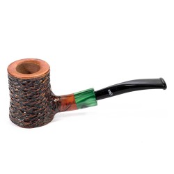 Pipa in Radica Santambrogio Rusticata Cherrywood