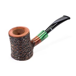 Briar Pipe Santambrogio Rusticated Cherrywood