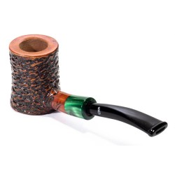 Briar Pipe Santambrogio Rusticated Cherrywood