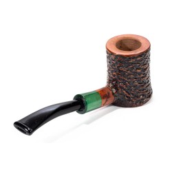 Pipa in Radica Santambrogio Rusticata Cherrywood