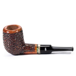 Briar Pipe Santambrogio Rusticated Billiard