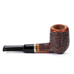Briar Pipe Santambrogio Rusticated Billiard