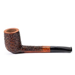 Briar Pipe Santambrogio Rusticated Canadian