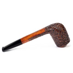Briar Pipe Santambrogio Rusticated Canadian