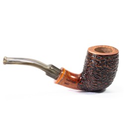 Pipe Santambrogio Rusticated Bent Billiard