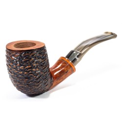 Pipa Santambrogio Rusticata Bent Billiard
