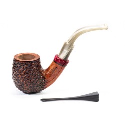 Pipe Santambrogio Rusticated Full Bent