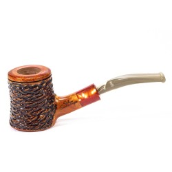 Pipa in Radica Santambrogio Rusticata Cherrywood