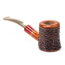 Pipa in Radica Santambrogio Rusticata Cherrywood