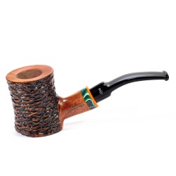 Pipa in Radica Santambrogio Rusticata Cherrywood