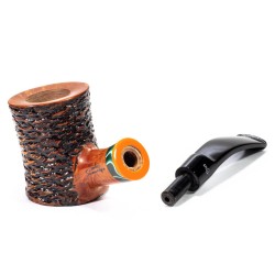 Briar Pipe Santambrogio Rusticated Cherrywood