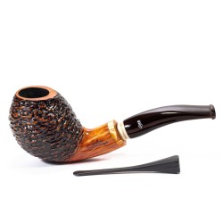 Pipe Santambrogio Rusticated Bent Apple