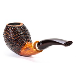 Pipe Santambrogio Rusticated Bent Apple