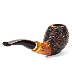 Pipe Santambrogio Rusticated Bent Apple