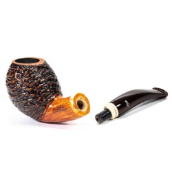 Pipe Santambrogio Rusticated Bent Apple