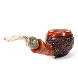 Pipe Santambrogio Rusticated Bent Apple