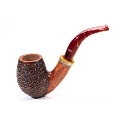 Briar Pipe Santambrogio Rusticated Bent
