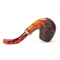 Briar Pipe Santambrogio Rusticated Bent