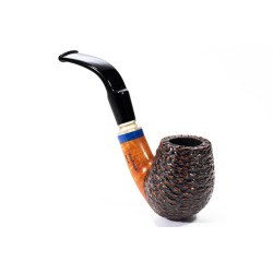 Pipa in Radica Santambrogio Rusticata Bent