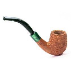 Pipe Santambrogio Rusticated Natural Bent