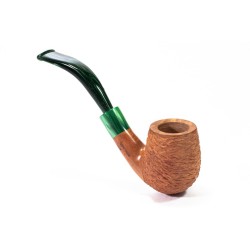 Pipe Santambrogio Rusticated Natural Bent