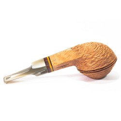 Pipe Santambrogio Rusticated Natural Rhodesian