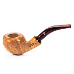 Pipe Santambrogio Rusticated Natural Bent Apple