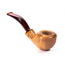 Pipe Santambrogio Rusticated Natural Bent Apple